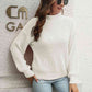 KnittedEmporium Dropped Shoulder Rib-Knit Sweater