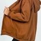 M&Matilda Zip-Up Drawstring Hoodie