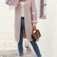 Fringe Sleeve Dropped Sholder Cardigan