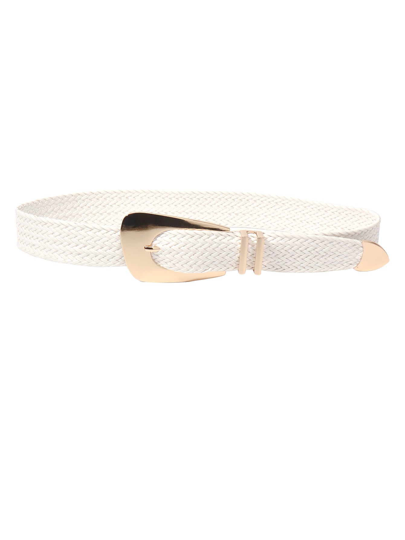 Jessica Anne Beauty Irregular Buckle Braid Belt