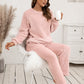 Vixen Teddy Long Sleeve Top and Pants Lounge Set