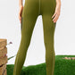 SAVANNAH LEA Full Size High Waist Slim Fit Long Sports Pants
