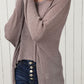 Beautiful Browns Round Neck High-Low Sweater 🦋