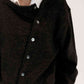 Dropped Shoulder Buttoned Cardigan