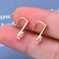 Moissanite 925 Sterling Silver Earrings