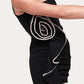 Square Neck Ruffled Sleeveless Mini Dress