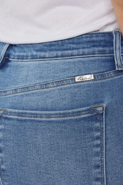Kancan Full Size Cat's Whiskers High Waist Jeans *