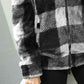 Kinsley Natalie Plaid Zip-Up Collared Jacket