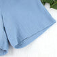 Textured Dropped Shoulder Cardigan and Shorts Set