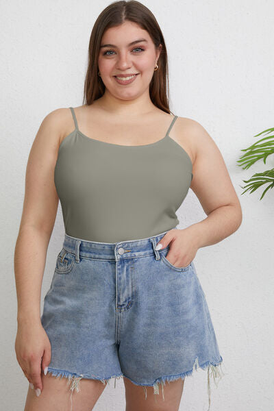 Basic Bae Full Size Round Neck Slim Cami *