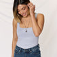 Zenana Square Neck Wide Strap Cropped Cami - Brand Zenana