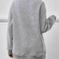 Round Neck Long Sleeve Sweatshirt