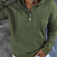 Full Size Dropped Shoulder Long Sleeve Hoodie with Pocket