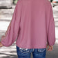 Lace Detail V-Neck Top