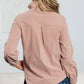 Zip-Up Long Sleeve Sweatshirt