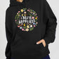 Simply Love Full Size CREATE HAPPINESS Graphic Hoodie