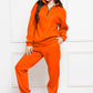 Comfy n' Cozy Half Zip Long Sleeve Sweatshirt and Pants Set