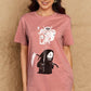 Malibu Dreams Simply Love Full Size Death Graphic T-Shirt
