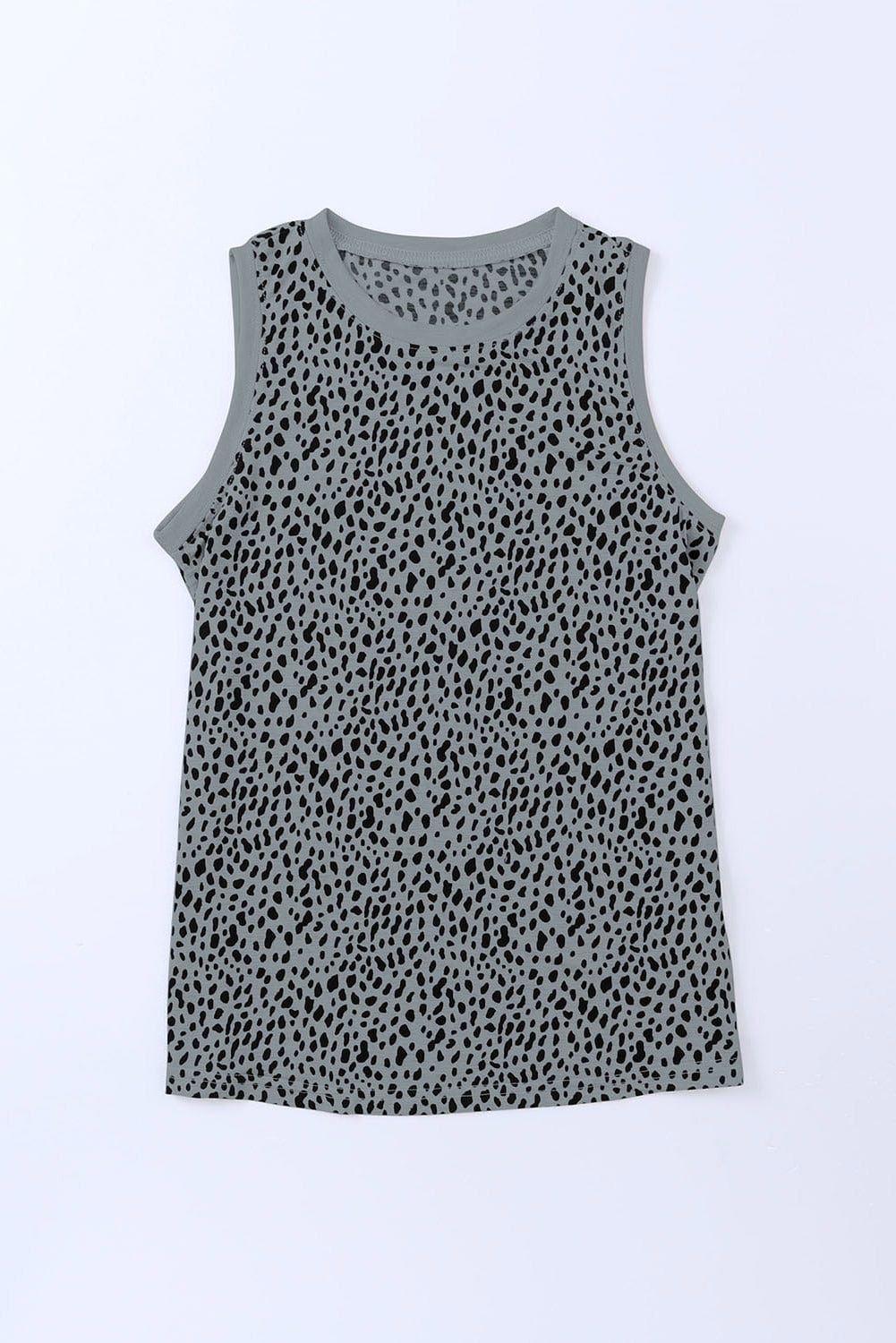 Malibu Dreams Women's Full Size Printed Round Neck Tank