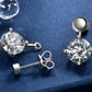 4 Carat Moissanite Drop Earrings