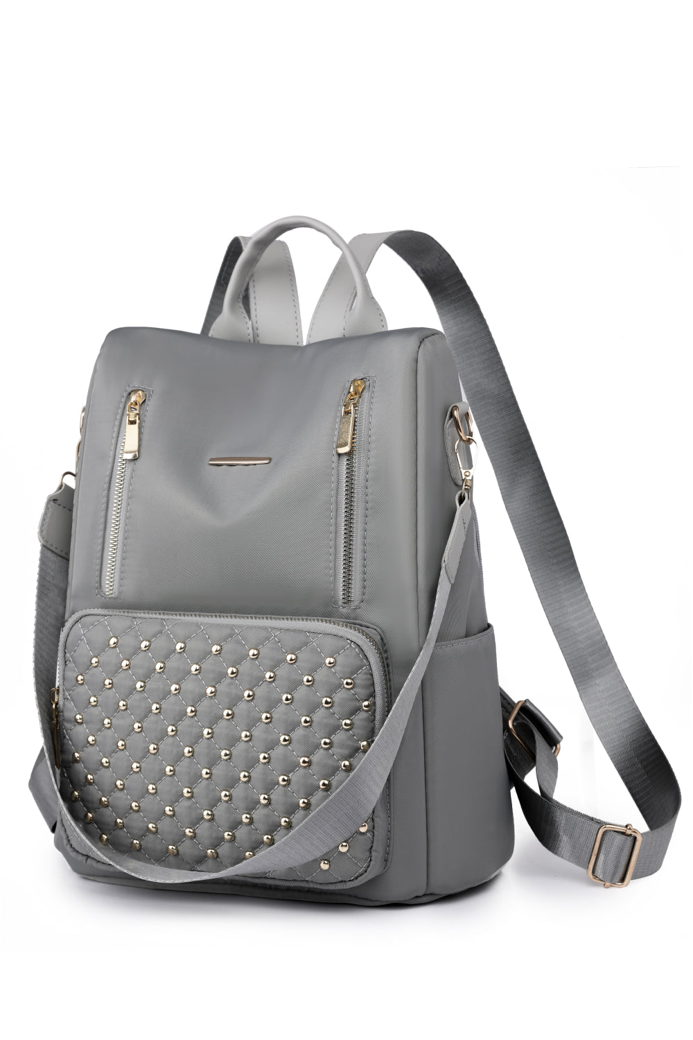 SoVersatile Zipper Pocket Beaded Backpack