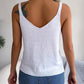 BELLAS CAMIn'TANKS Openwork Scoop Neck Knit Tank Top 🦋
