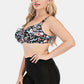 Sammi Plus Size Floral Ruched Two-Piece Swim Set