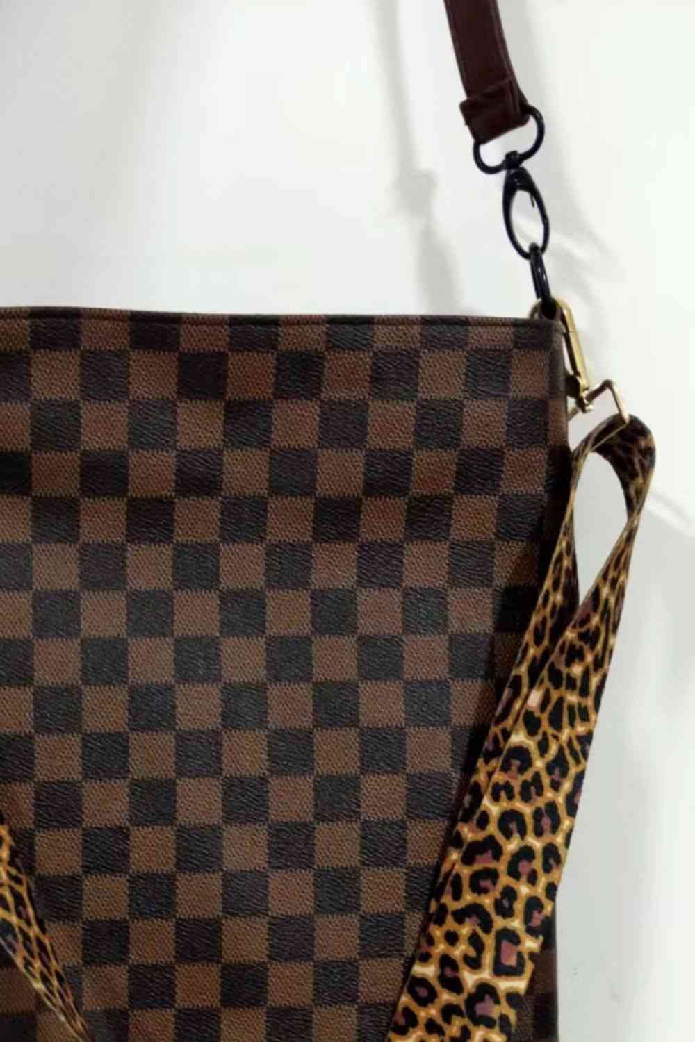 Adored PU Leather Shoulder Bag with Tassel *