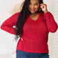 Culture Code Full Size Wide Notch Relax Top