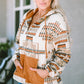 Geometric Quarter-Zip Hoodie