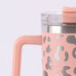 Mugie 40 Oz Leopard Stainless Steel Tumbler in Assorted Colors