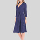 Full Size Plunge Tie Front Night Dress