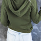 Full Size Dropped Shoulder Long Sleeve Hoodie with Pocket
