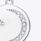 Moissanite Round Pendant Necklace