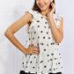 Heimish Shine Bright Full Size Butterfly Sleeve Star Print Top
