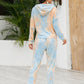 PeaceOut Tie-Dye Hoodie and Pants Set