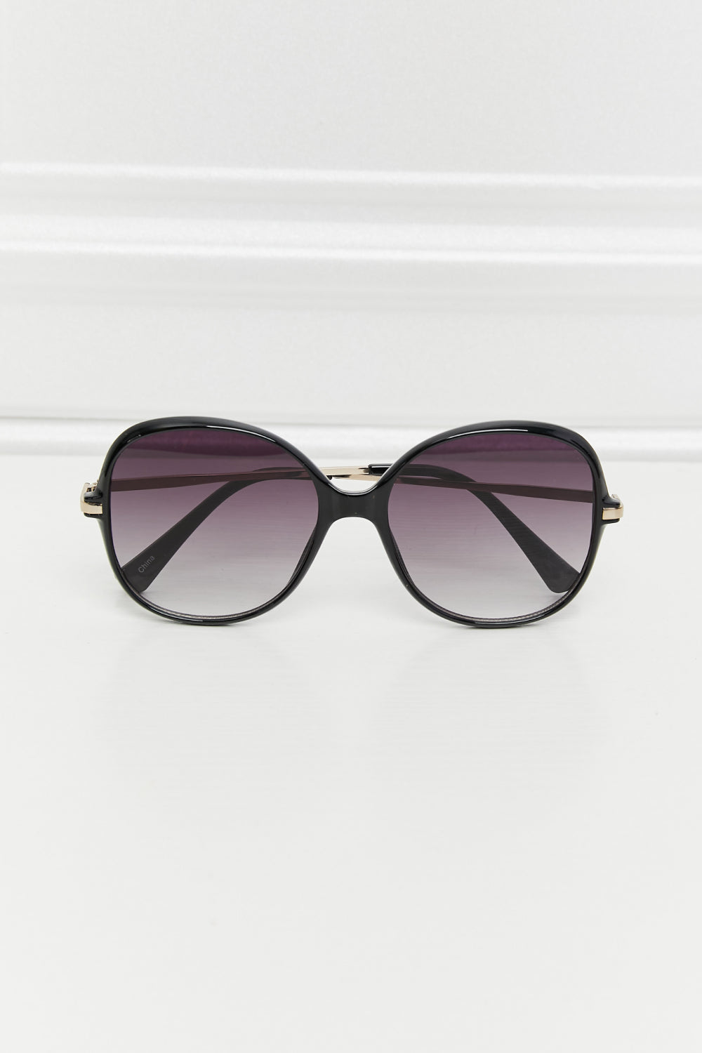 EMMA Metal-Plastic Hybrid Full Rim Sunglasses