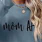 Letter Graphic Dropped Shoulder Sweatshirt