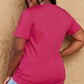 Malibu Dreams Simply Love Full Size NO DRAMA LLAMA Graphic Cotton Tee