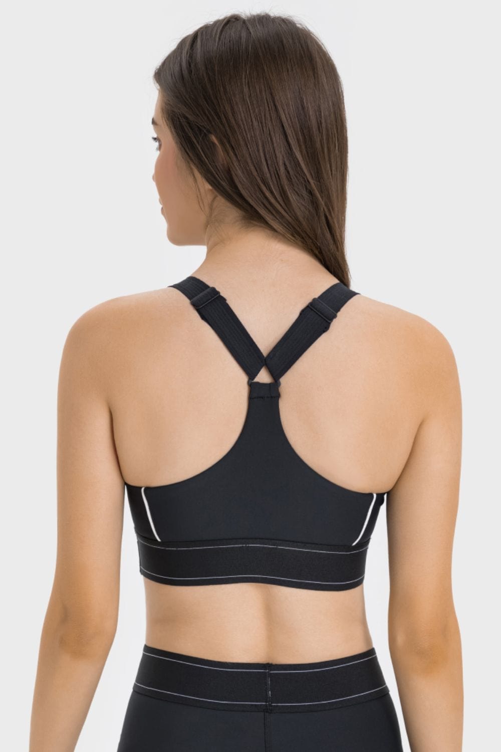 LB&M Style Contrast Sports Bra