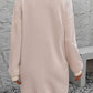 Women's SoDreamy Dusty Pink Johnny Collar Dropped Shoulder Dress