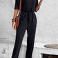 KenyaBay Off-Shoulder Jumpsuit with Pockets