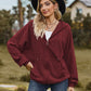 Outer Adventure Full Size Cable-Knit Long Sleeve Hooded Jacket