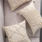 Stunning Assorted Fringe Swirl Trim Decorative Throw Pillow Case
