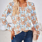 Full Size Square Neck Long Sleeve Blouse