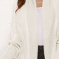 Open Front Batwing Sleeve Cardigan