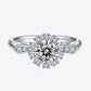 1 Carat Moissanite 925 Sterling Silver Ring 💜