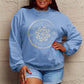 Simply Love SEASONAL THEMED Full Size SNOW DAY SUPPORTER Round Neck Sweatshirt