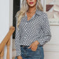 Printed Buttoned Long Sleeve Shirt