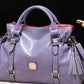 PU Leather Handbag with Tassels